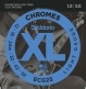 ECG25 CHROMES FLAT WOUND ELECTRIC GUITAR STRINGS LIGHT 12-52