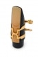 H-LIGATURE & CAP - SOPRANO SAX GOLD PLATED