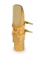 Ligature H et Couvre-bec Saxophone Ténor (becs Métal Type Otto Link) Doré