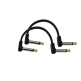 PW-fprr-204os Flat Patch Cable Right Angled 10CM Double