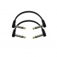 PW-FPRR-204 Flat Patch Cable Right Angled 10CM Double