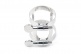 Ras1Ln - Ligature Rico, Saxophone Alto, Plaque Nickel