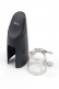 Ligature et Couvre-bec Saxophone Alto Nickel
