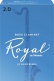 ROYAL BASS-KLARINETTENBLTTER STRKE 20 10ER-PACKUNG