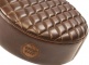 RLST-BRWN - Assise en Cuir Véritable - Marron