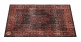 VP130-RBL - VINTAGE PERSIAN STAGE / DRUM MAT 1.30 X 0.90M ANTI-SLIP - BLACK RED