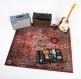 Tapis Vintage Persian 1.85 X 1.60M - Original Red