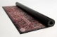 VP185-RBL - VINTAGE PERSIAN STAGE / DRUM MAT 1.85 X 1.60M ANTI-SLIP - BLACK RED