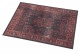 VPA-BLR VINTAGE PERSIAN PEDALAMP 80 X 60CM ANTI-SLIP BLACK RED