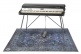 VPCLB-BLU VINTAGE PERSIAN CLUB SERIES 1.63 X 1.42M ANTI-SLIP BLUE