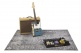 VPCLB-GRY Tapis Vintage Persian Club Series 1.63 X 1.42M Antidérapant Gray