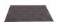 WOVEN BACK IN BLACK DRUM MAT 1.85 X 1.60M ANTI-SLIP BLACK