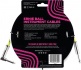 10' STRAIGHT / ANGLE INSTRUMENT CABLE WHITE