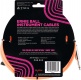 INSTRUMENT CABLES WOVEN SHEATH JACK/JACK ANGLED 3M ORANGE - B Stock