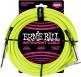 INSTRUMENT CABLES WOVEN SHEATH JACK/JACK ANGLED 3M FLUORESCENT YELLOW - B Stock