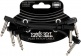 PATCH CABLE FLEX 7,5CM - PACK 3 BLACK