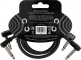 PATCH CABLE FLEX 30CM - PACK 3 BLACK