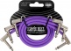 PATCH CABLE FLEX 30CM - PACK 3 PURPLE