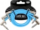 PATCH CABLE FLEX 30CM - PACK 3 BLUE