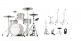 BUNDLE EFD5 STANDARD SET (WHITE SPARKLE)