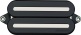 Fluence Modern Opencore, 6 Cordes, 3 Voix, Céramique, Noir, Rail Nickel