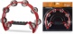CUTAWAY TAMBOURINE 16 JINGLES RED