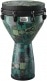 DJ-0014-32 DJEMBE GREEN KINTEKLOTH 14 