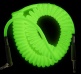 Coil cable 4.5m Glow in the dark
