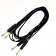  JUSTKEY2 CABLE JUST 2 X JACK MONO 2 M