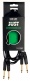 JUSTKEY3 Cable Audio 2xjack Mono 3M