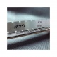 FLAT MACHINED DUAL NOTCHED GUITAR NECK STRAIGHT EDGE 24.75