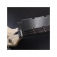 FLAT MACHINED DUAL NOTCHED GUITAR NECK STRAIGHT EDGE 24.75
