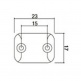 PORTE CLES ALLEN+ 1.5/2/2.5/3MM ALLEN KEYS
