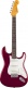 American Vintage 1965 Stratocaster Round-Lam RW Candy Apple Red