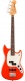 Mustang Bass PJ Player II RW Coral Red
