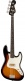 Jazz Bass Gold Foil Ebo 2-Color Sunburst