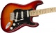 MEXICAN PLAYER STRATOCASTER PLUS TOP MN AGED CHERRY BURST