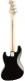 MEXICAN PLAYER JAZZ BASS MN, BLACK