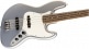 MEXICAN PLAYER JAZZ BASS PF, SILVER