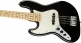 MEXICAN PLAYER JAZZ BASS LHED MN, BLACK