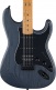 Stratocaster Hss American Pro II Ebo Ltd Sandblasted Smoke Transparent