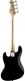 U.S.A. GEDDY LEE JAZZ BASS MN, BLACK