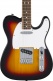 Standard Telecaster LRL White Pickguard 3-Color Sunburst