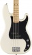 Standard Precision Bass MN Black Pickguard Olympic White