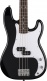 Standard Precision Bass LRL White Pickguard Black