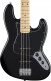 Standard Jazz Bass MN Black Pickguard Black