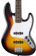 Standard Jazz Bass LRL White Pickguard 3-Color Sunburst