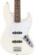 Standard Jazz Bass LRL White Pickguard Olympic White