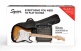 Stratocaster Sonic Pack Mn 2-Color Sunburst