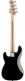 PRECISION BASS PJ AFFINITY PACK MN BLACK